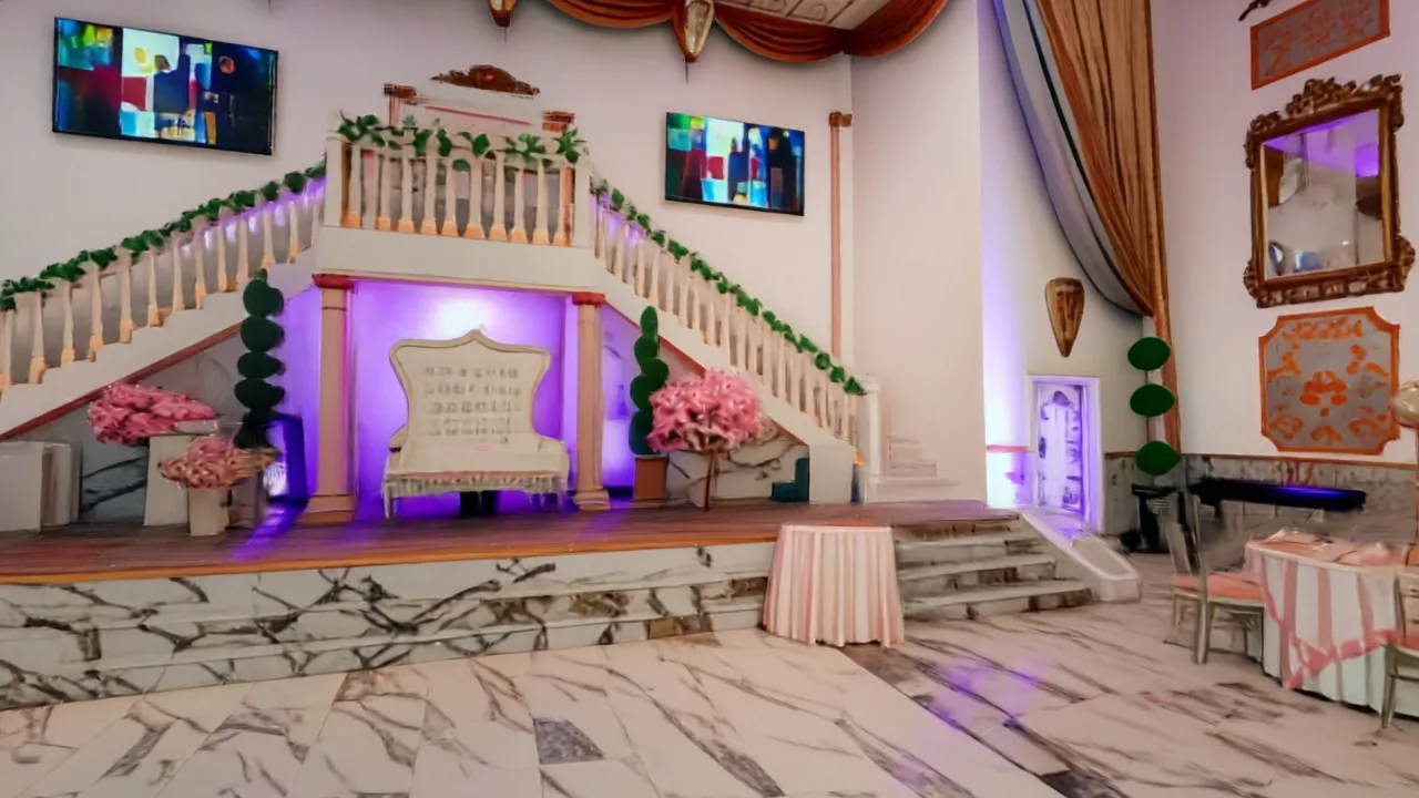 AI 3D preview of International Event Venue